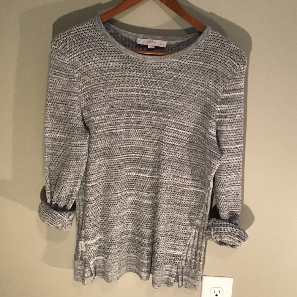 Grey Knit Sweater